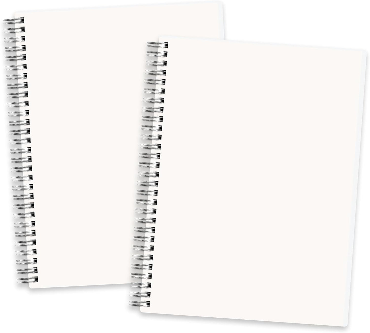 Notebook, 2-3 Pack, 160 Pages per Pack, B5 Medium Size (7.6'' × 10''), 100 GSM Thick Paper