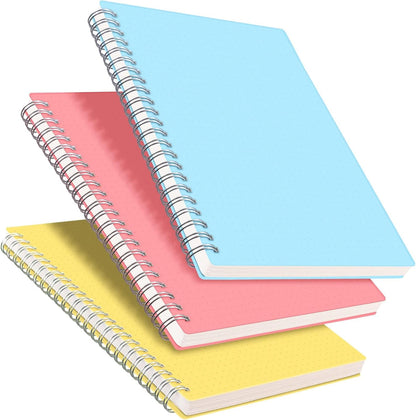 Notebook, 2-3 Pack, 160 Pages per Pack, B5 Medium Size (7.6'' × 10''), 100 GSM Thick Paper