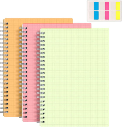 Notebook, 2-3 Pack, 160 Pages per Pack, B5 Medium Size (7.6'' × 10''), 100 GSM Thick Paper